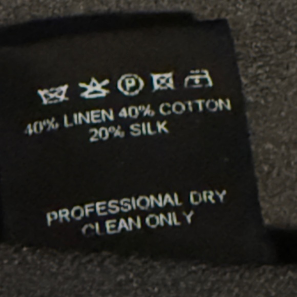 Urban Zen Patchwork Artisan Jacket M Linen Cotton Silk Hand Stitched Made In USA - Picture 10 of 10